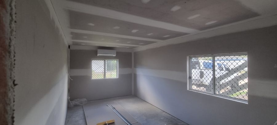 bedroom walls and ceilings plastered